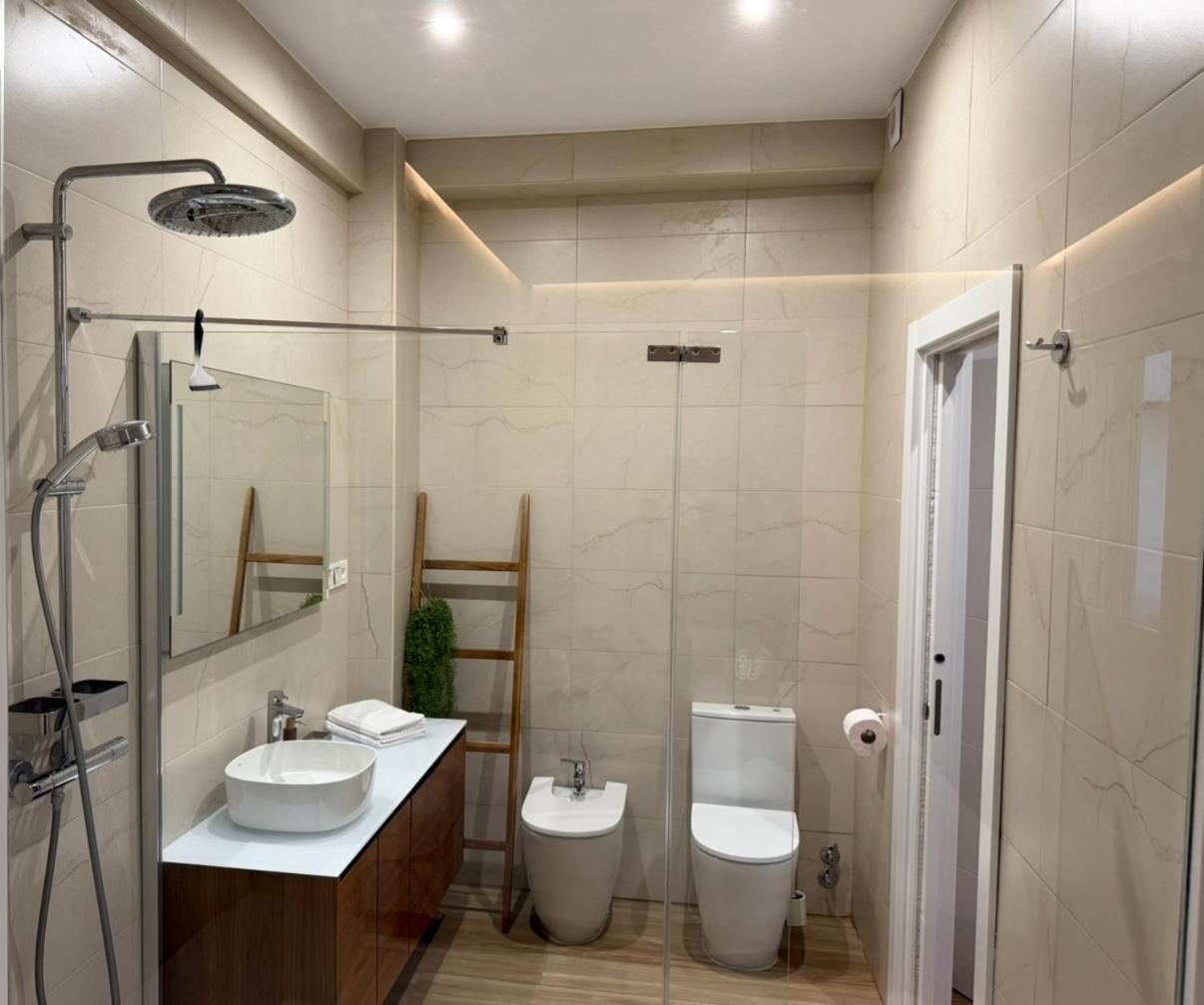 Apartamento Nuevo Lujoso Suites Centro Bilbao Wifi ,Parking Gratis Kültér fotó